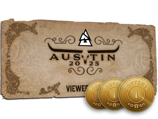 Austin 2025 Viewer Pass + 3 Souvenir Tokens