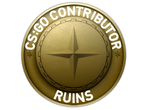 Ruins Map Coin