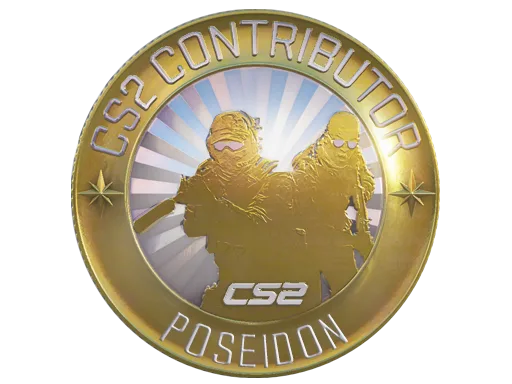 Poseidon Map Coin
