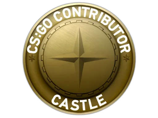 Castle Map Coin