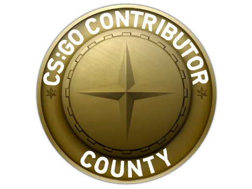County Map Coin