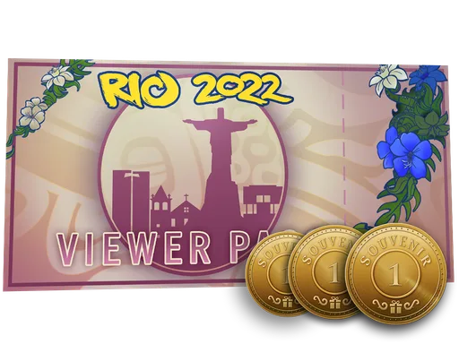 Rio 2022 Viewer Pass + 3 Souvenir Tokens