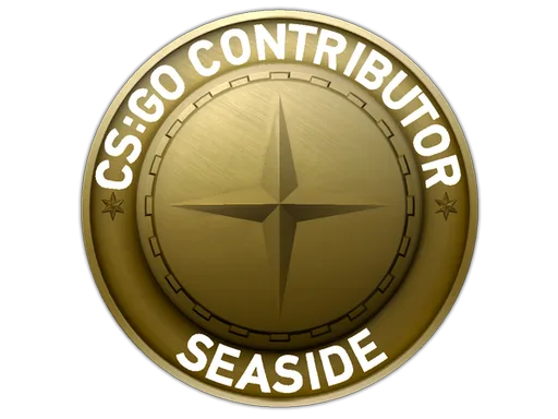 Seaside Map Coin