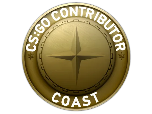 Coast Map Coin