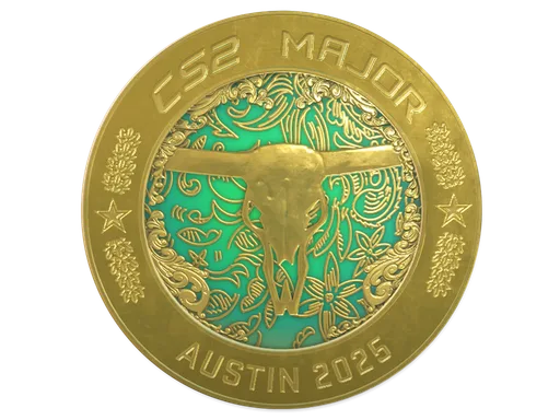 Austin 2025 Gold Coin