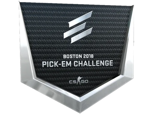 Silver Boston 2018 Pick'Em Trophy