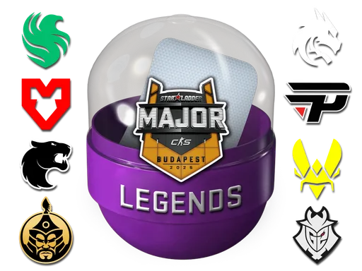 Budapest 2025 Legends Sticker Capsule
