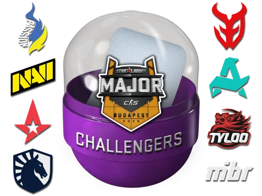 Budapest 2025 Challengers Sticker Capsule