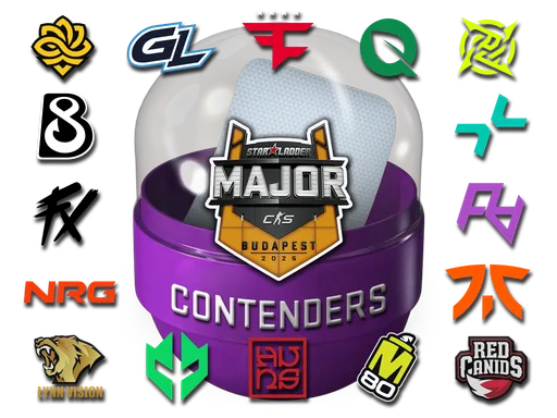 Budapest 2025 Contenders Sticker Capsule