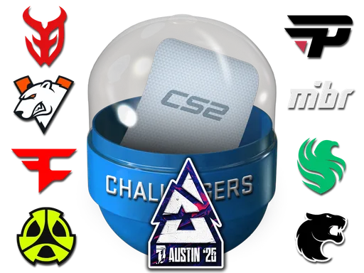 Austin 2025 Challengers Sticker Capsule