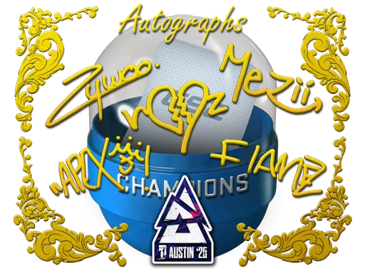 Austin 2025 Champions Autograph Capsule
