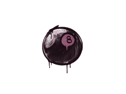 Sealed Graffiti | 8-Ball (Princess Pink)