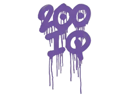 Sealed Graffiti | 200 IQ (Monster Purple)