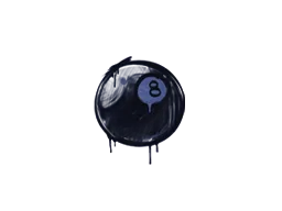 Sealed Graffiti | 8-Ball (SWAT Blue)