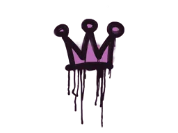 Sealed Graffiti | Little Crown (Bazooka Pink)
