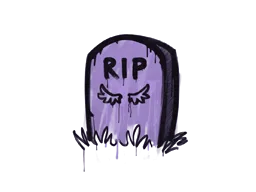 Sealed Graffiti | Tombstone (Violent Violet)