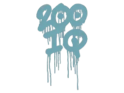 Sealed Graffiti | 200 IQ (Wire Blue)
