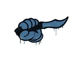 Sealed Graffiti | Backstab (Monarch Blue)