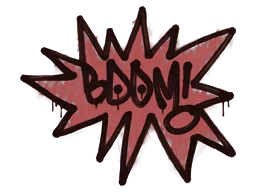 Sealed Graffiti | BOOM (Blood Red)