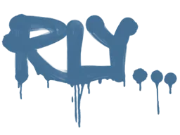 Sealed Graffiti | Rly (Monarch Blue)