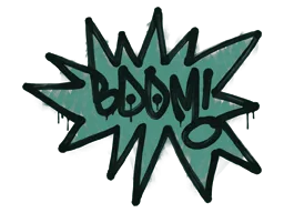 Sealed Graffiti | BOOM (Frog Green)