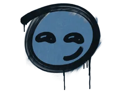 Sealed Graffiti | Smirk (Monarch Blue)