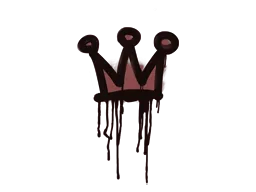 Sealed Graffiti | Little Crown (Brick Red)