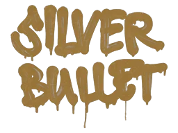 Sealed Graffiti | Silver Bullet (Desert Amber)