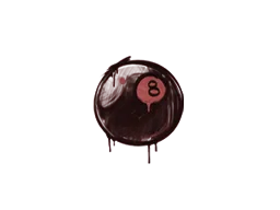 Sealed Graffiti | 8-Ball (Blood Red)