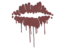 Sealed Graffiti | Kiss (Brick Red)