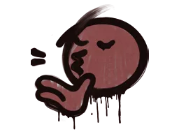 Sealed Graffiti | Chef Kiss (Brick Red)