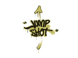 Sealed Graffiti | Jump Shot (Tracer Yellow)