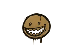 Sealed Graffiti | Mr. Teeth (Desert Amber)