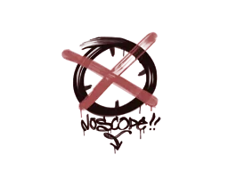 Sealed Graffiti | Noscope (Blood Red)