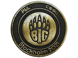 Patch | BIG (Gold) | Stockholm 2021