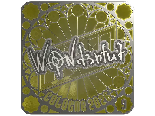 Sticker | w0nderful (Foil, Ranked) | Cologne 2026