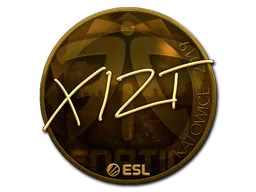 Sticker | Xizt (Gold) | Katowice 2019