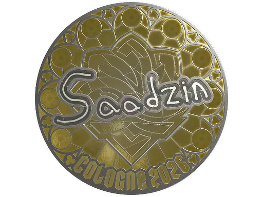 Sticker | saadzin (Foil) | Cologne 2026