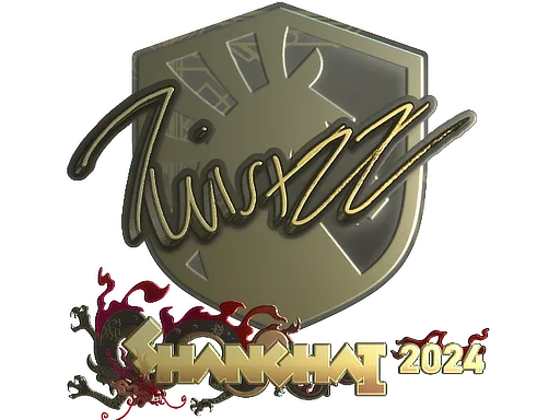 Sticker | Twistzz (Gold) | Shanghai 2024