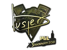 Sticker | buster (Gold) | Stockholm 2021