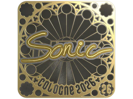 Sticker | Sonic (Gold, Ranked) | Cologne 2026