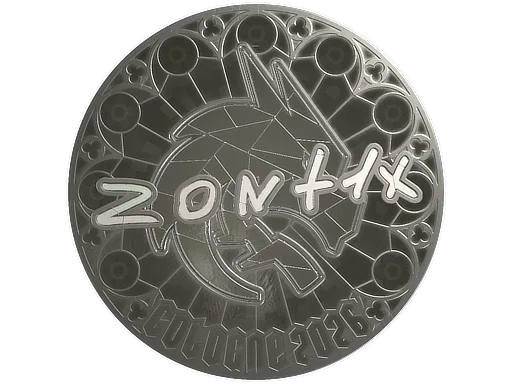 Sticker | zont1x (Foil) | Cologne 2026