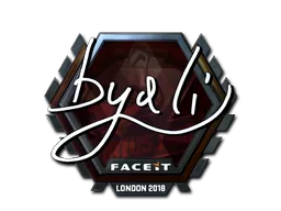 Sticker | byali (Foil) | London 2018