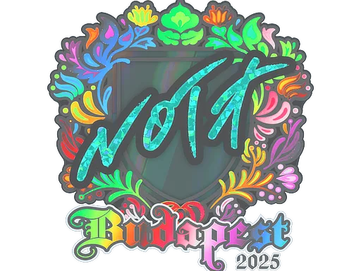 Sticker | nota (Holo) | Budapest 2025