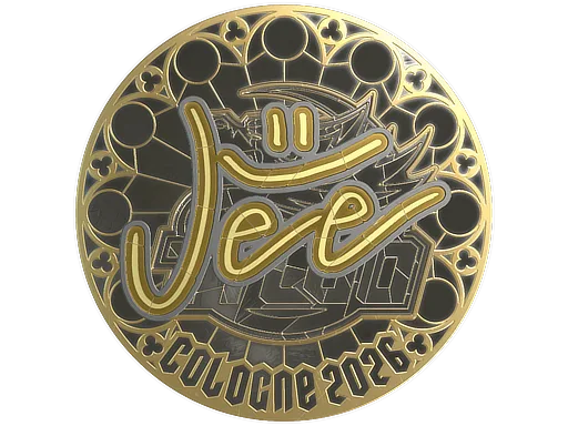 Sticker | Jee (Gold) | Cologne 2026