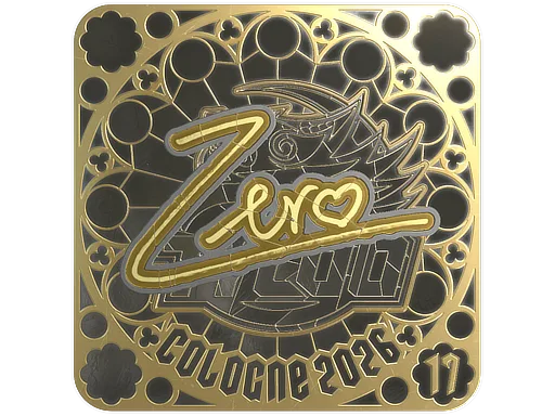 Sticker | Zero (Gold, Ranked)  | Cologne 2026