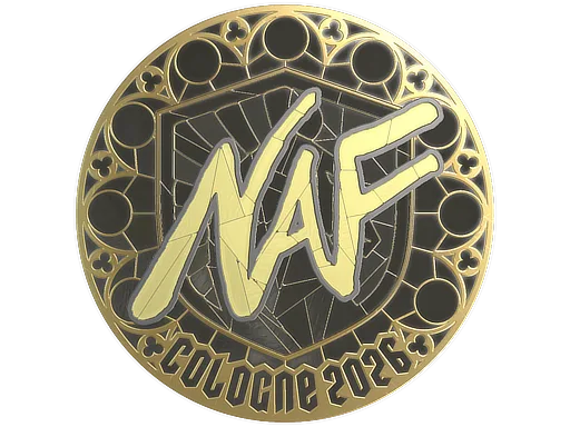 Sticker | NAF (Gold) | Cologne 2026