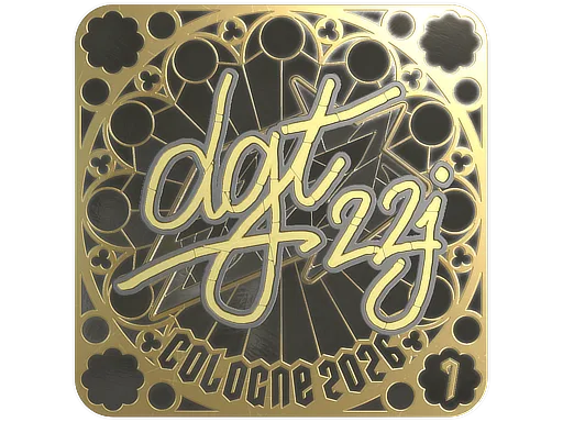 Sticker | dgt (Gold, Ranked) | Cologne 2026