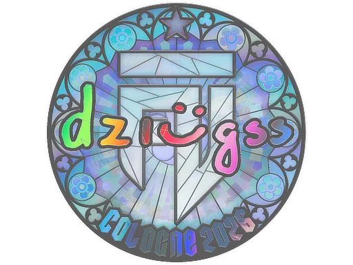 Sticker | dziugss (Holo) | Cologne 2026