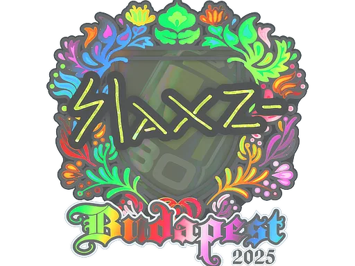 Sticker | slaxz- (Holo) | Budapest 2025